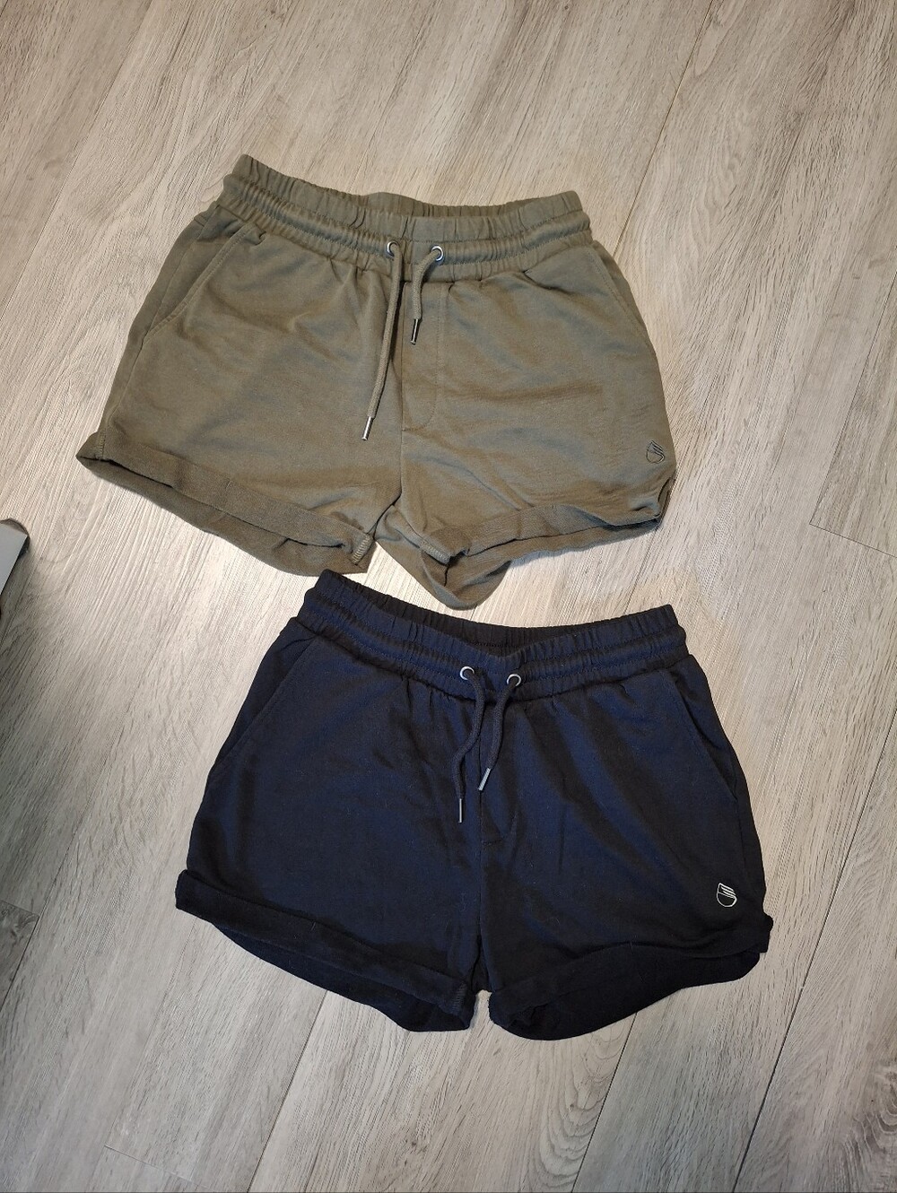 2pc Icyzone Womens Cotton Shorts Womens Medium